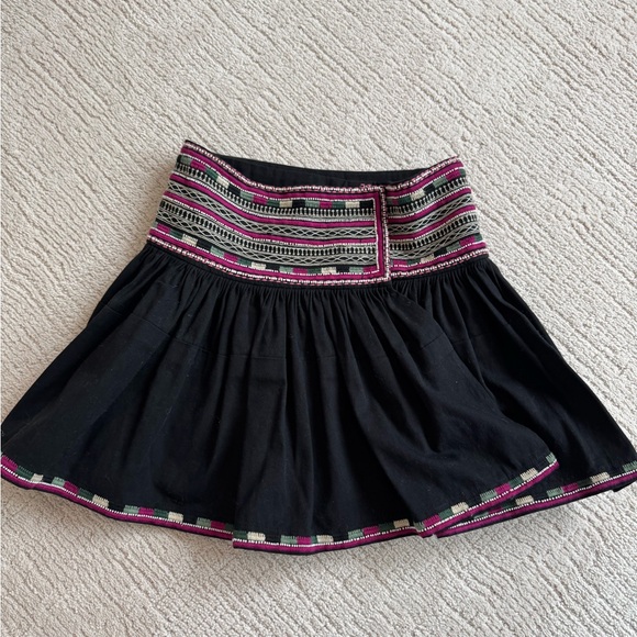 Isabel marant embroidered waistband skirt - Picture 1 of 5